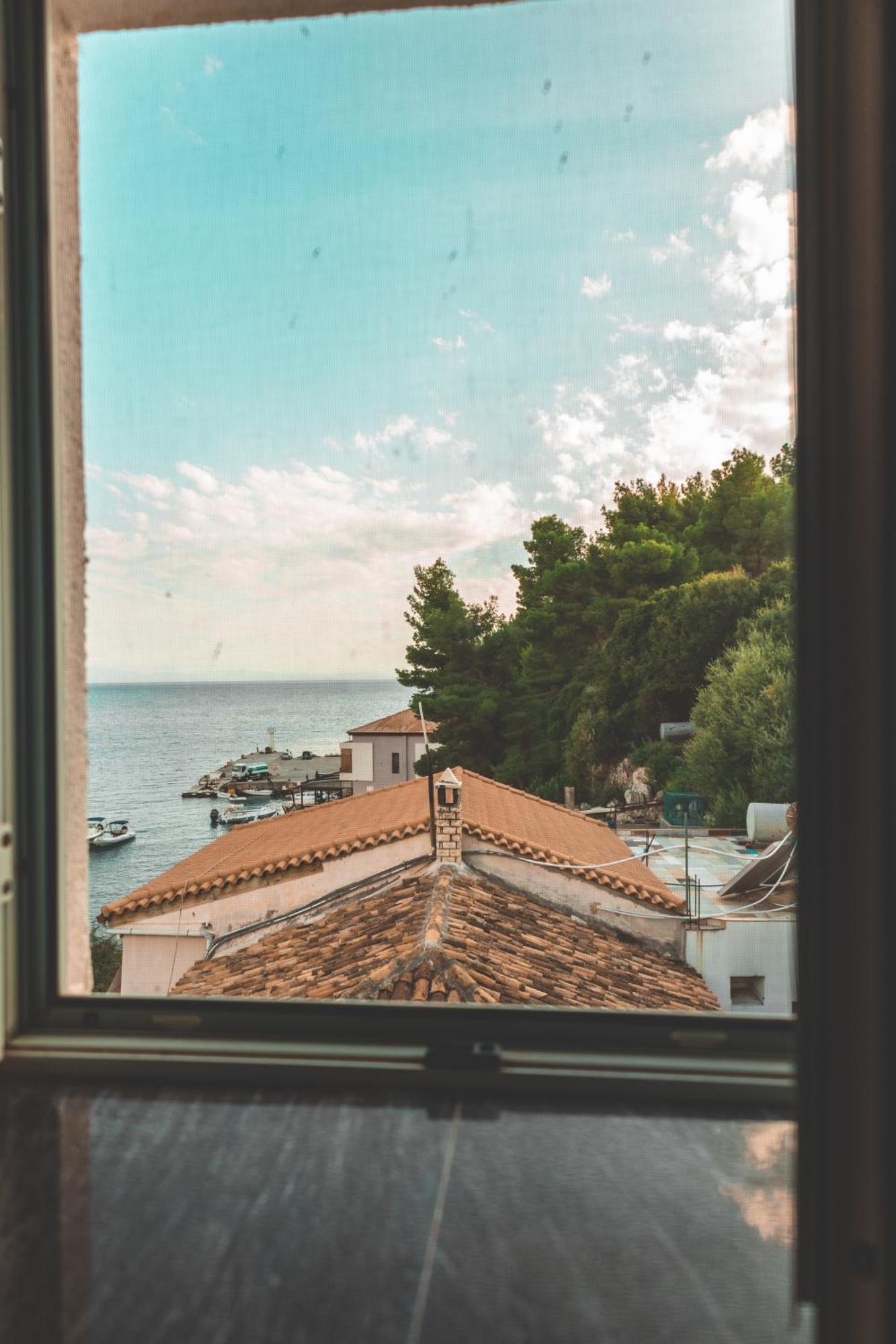 Room With Amazing Sea View Himare Esterno foto